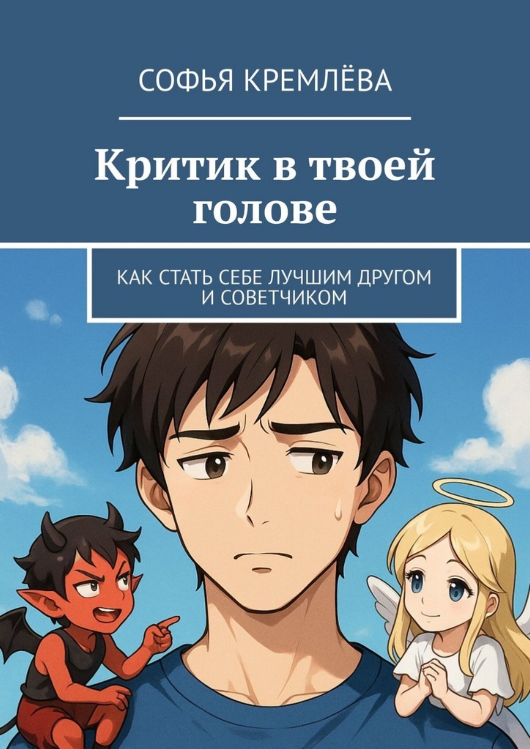 Обложка книги «Критик в твоей голове. Как стать себе лучшим другом и советчиком»