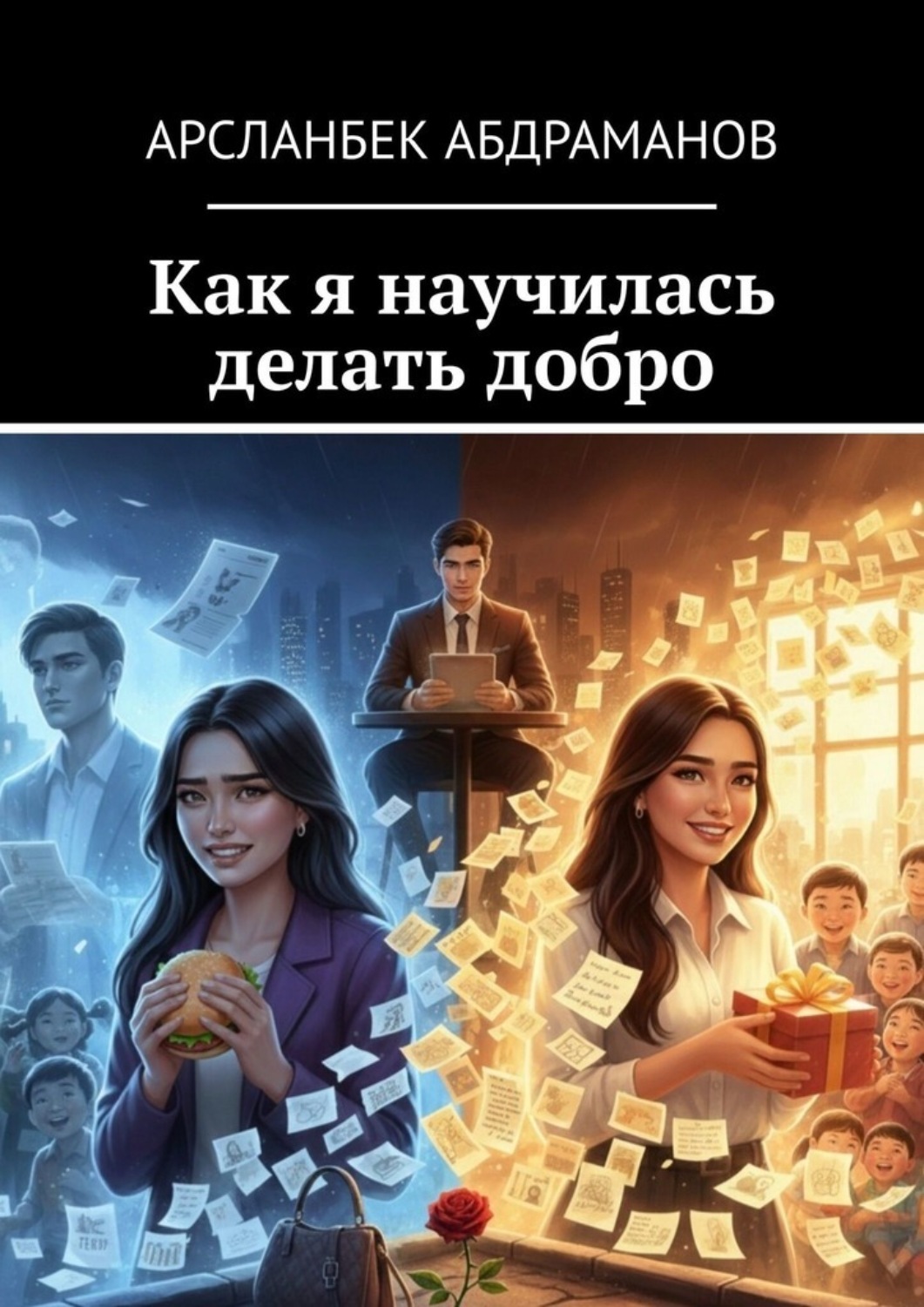 Обложка книги «Как я научилась делать добро»