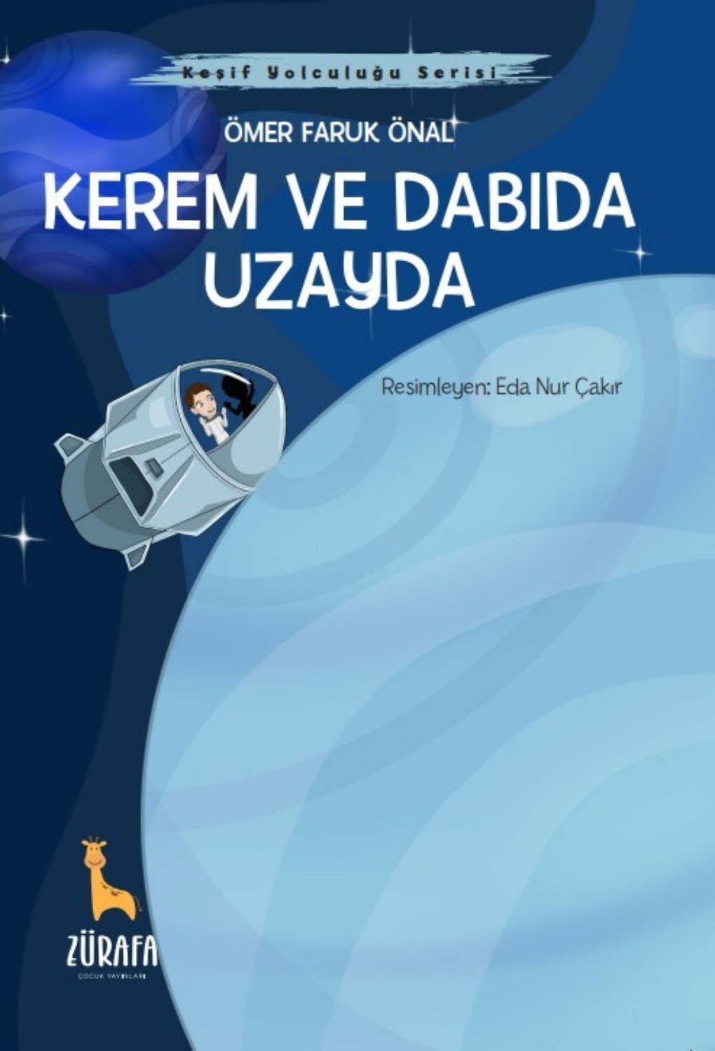 Обложка книги «KEREM VE DABIDA UZAYDA»