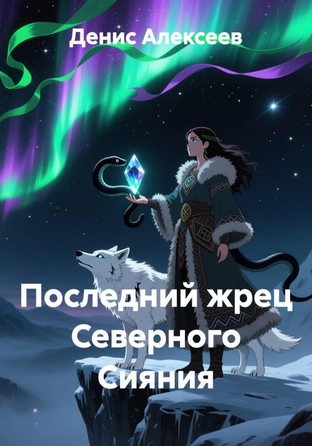 Обложка книги «Последний жрец Северного Сияния»