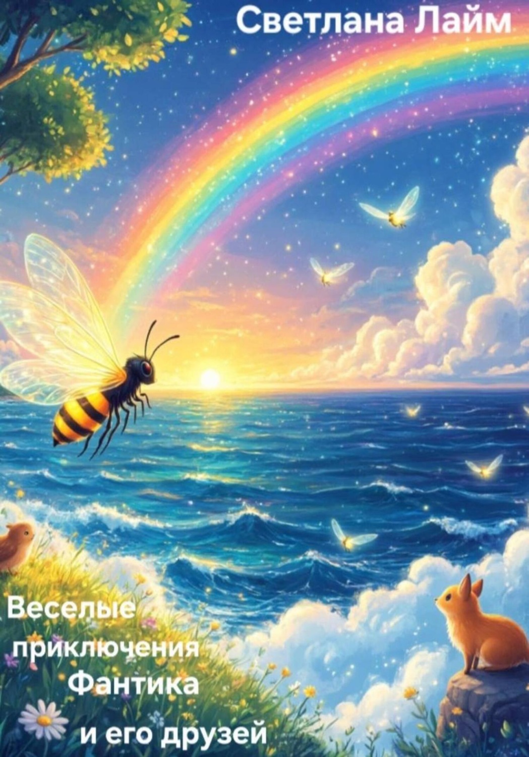 Обложка книги «Весёлые приключения Фантика и его друзей»