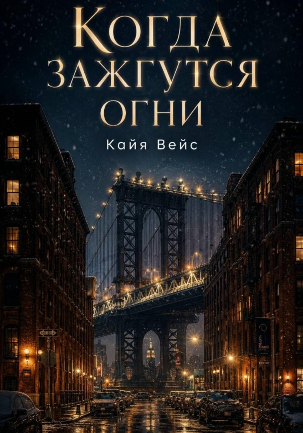 Обложка книги «Когда зажгутся огни»