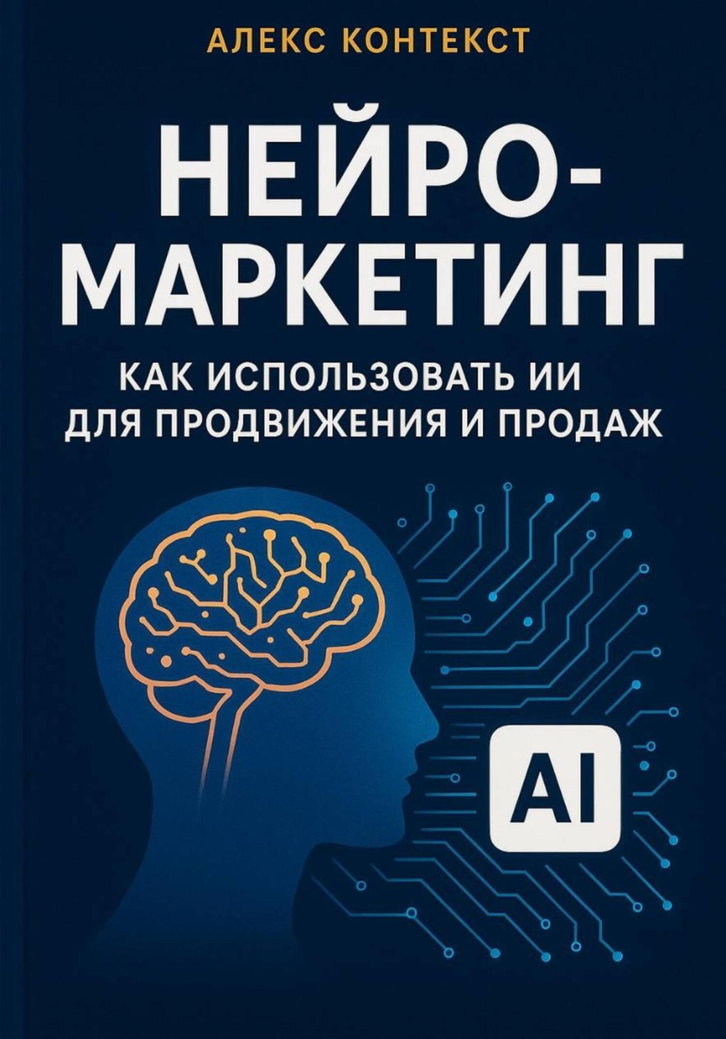 Обложка книги «Нейро-Маркетинг как использовать ИИ для продвижения и продаж»