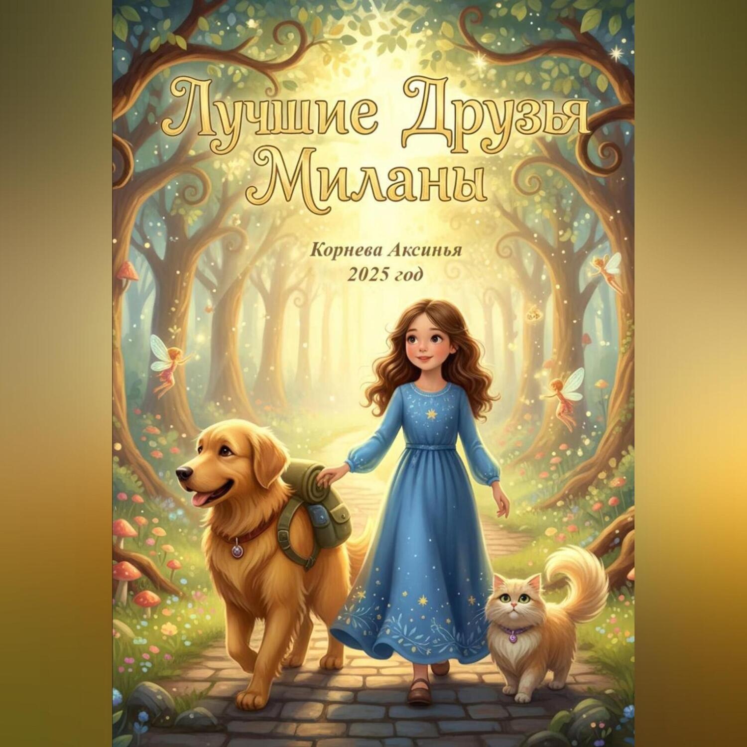 Обложка книги «Лучшие друзья Миланы»