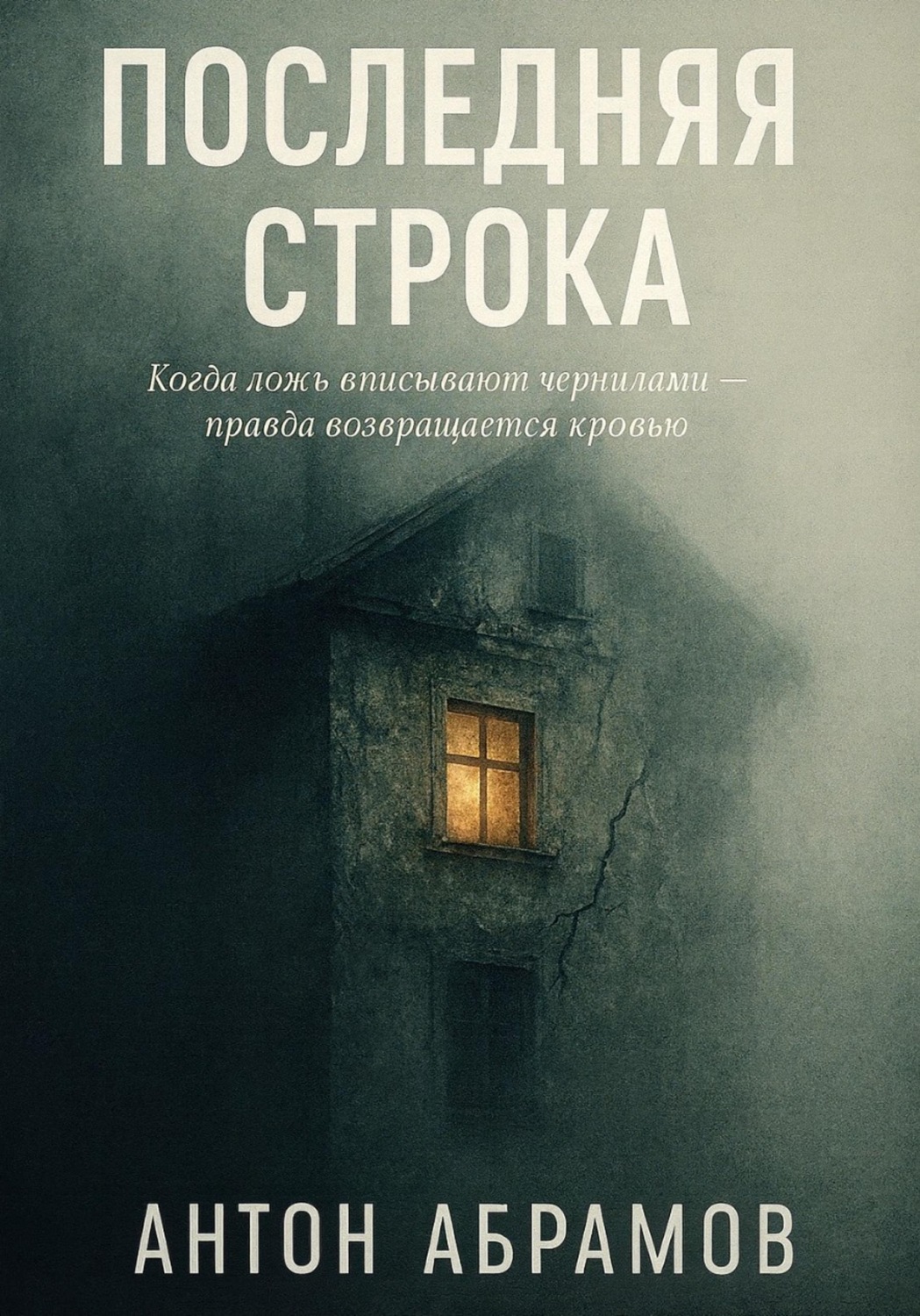 Обложка книги «Последняя строка»