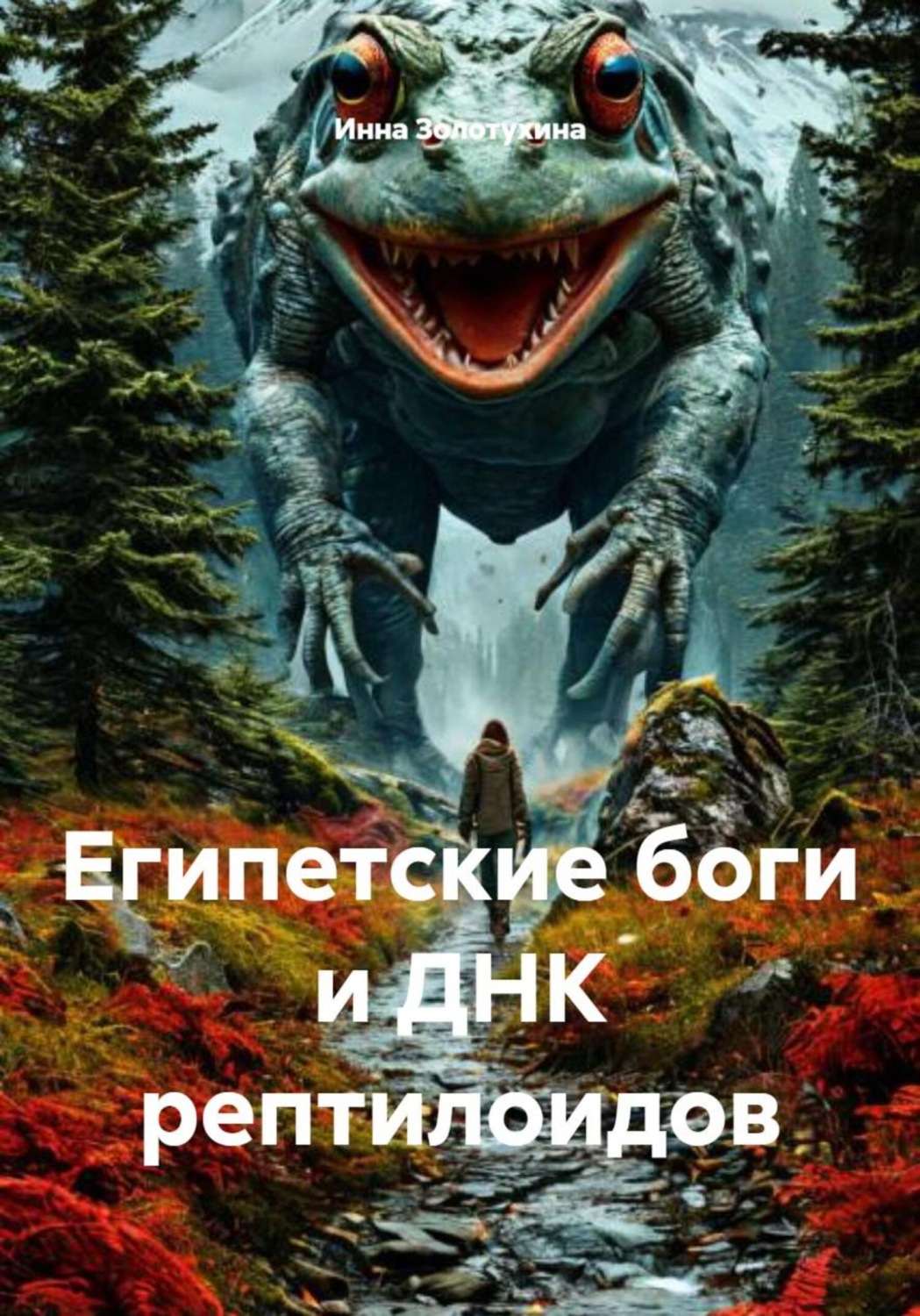 Обложка книги «Египетские боги и ДНК рептилоидов»