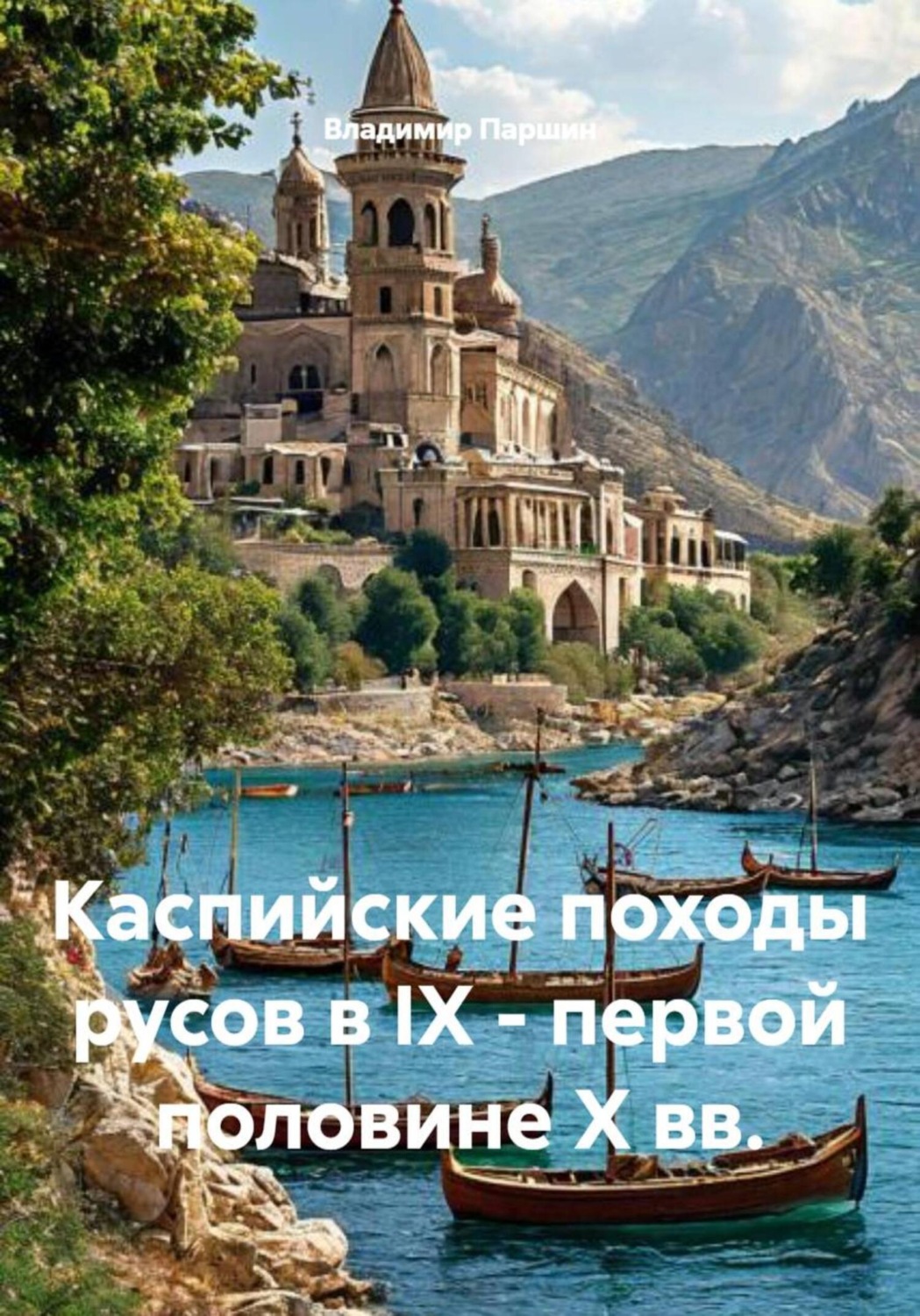 Обложка книги «Каспийские походы русов в IX – первой половине Х вв.»