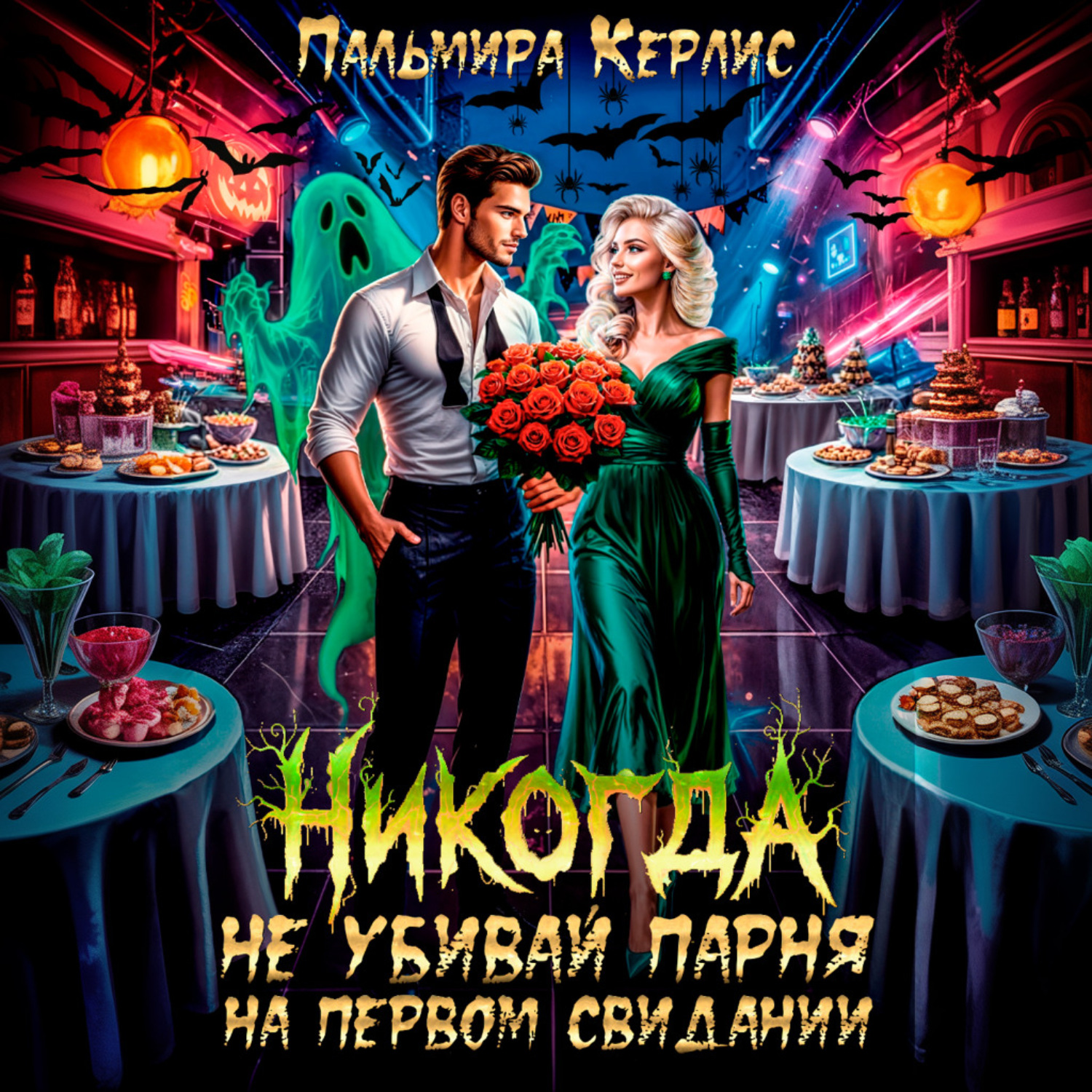 Обложка книги «Никогда не убивай парня на первом свидании»