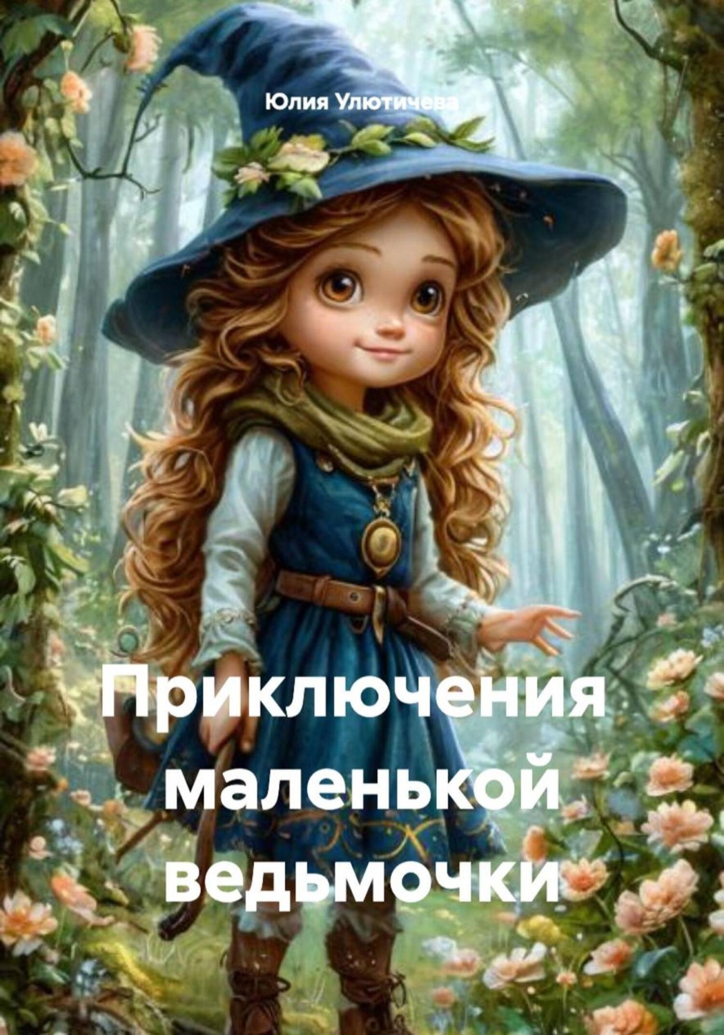 Обложка книги «Приключения маленькой ведьмочки»