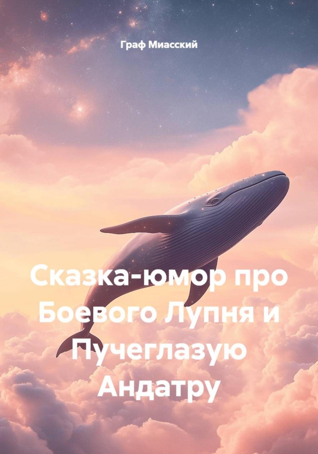 Обложка книги «Сказка-юмор про Боевого Лупня и Пучеглазую Андатру»