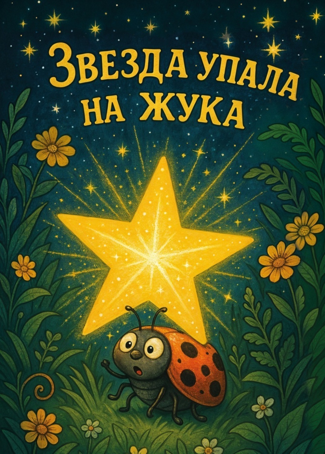Обложка книги «Звезда упала на жука»