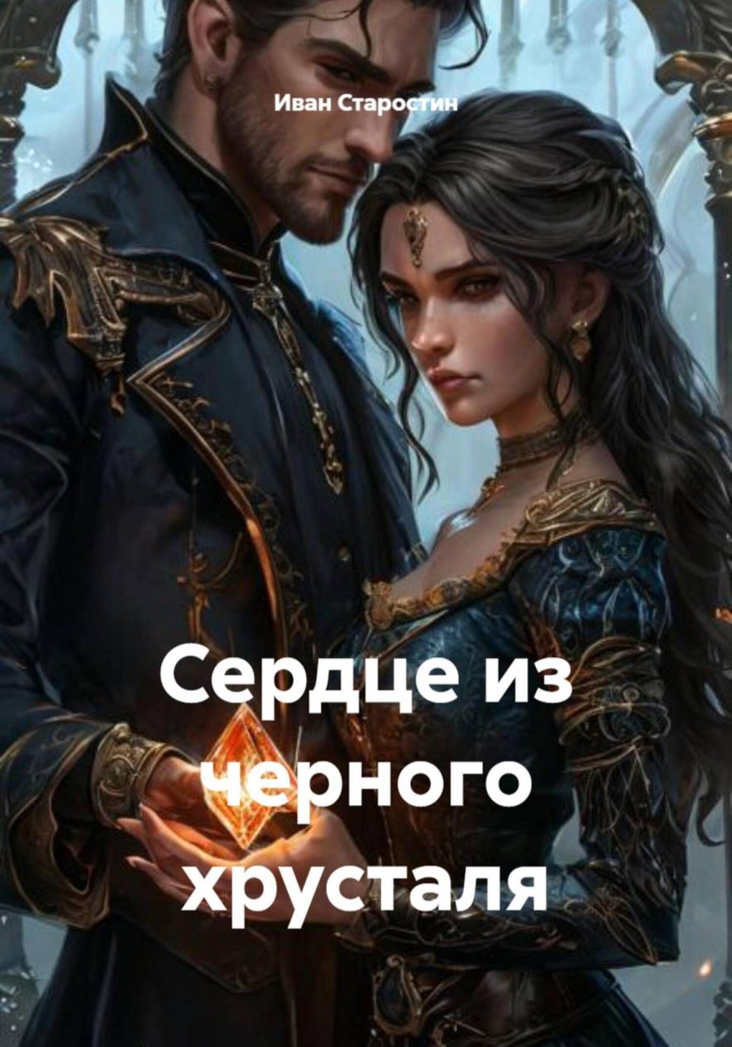 Обложка книги «Сердце из черного хрусталя»