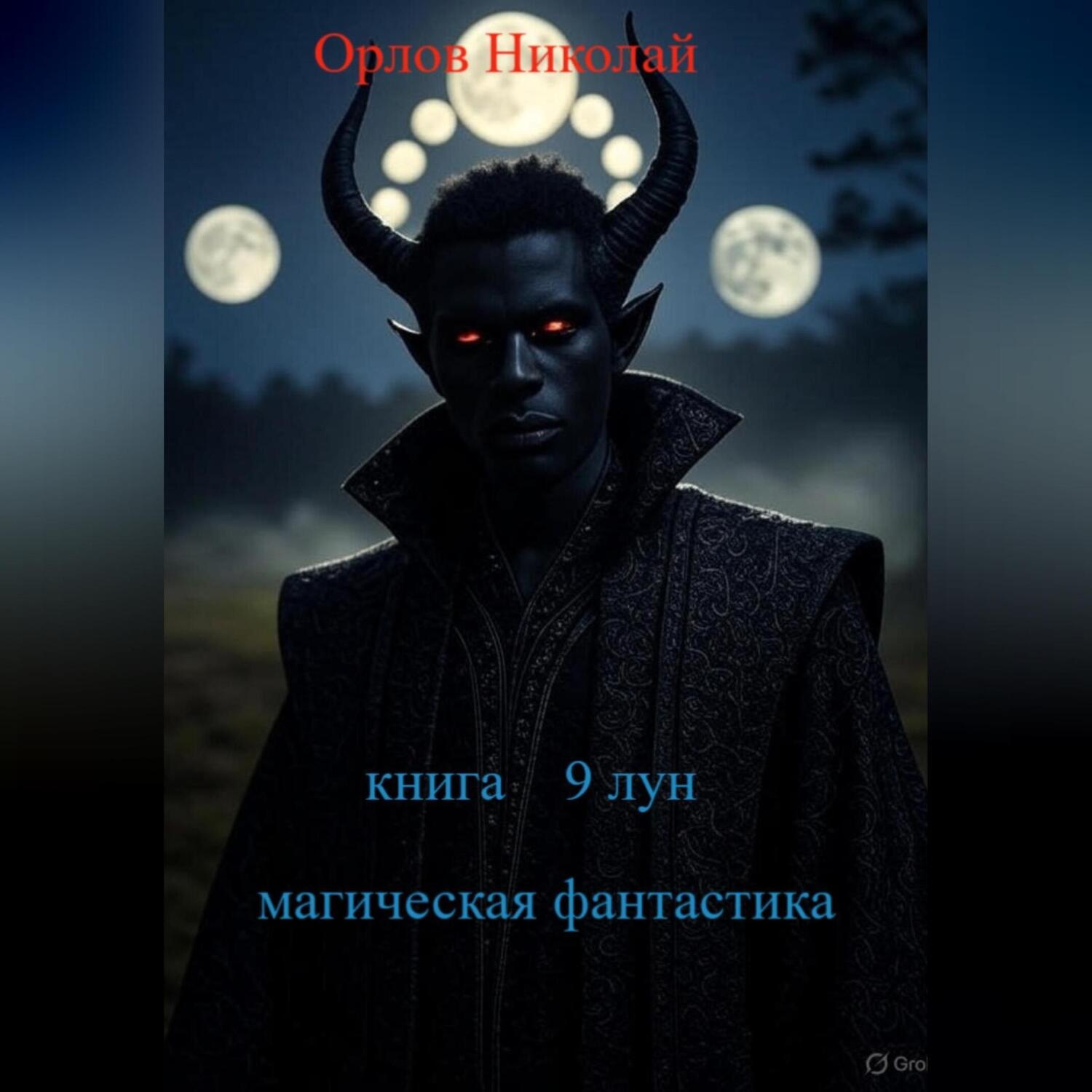 Обложка книги «9 лун»