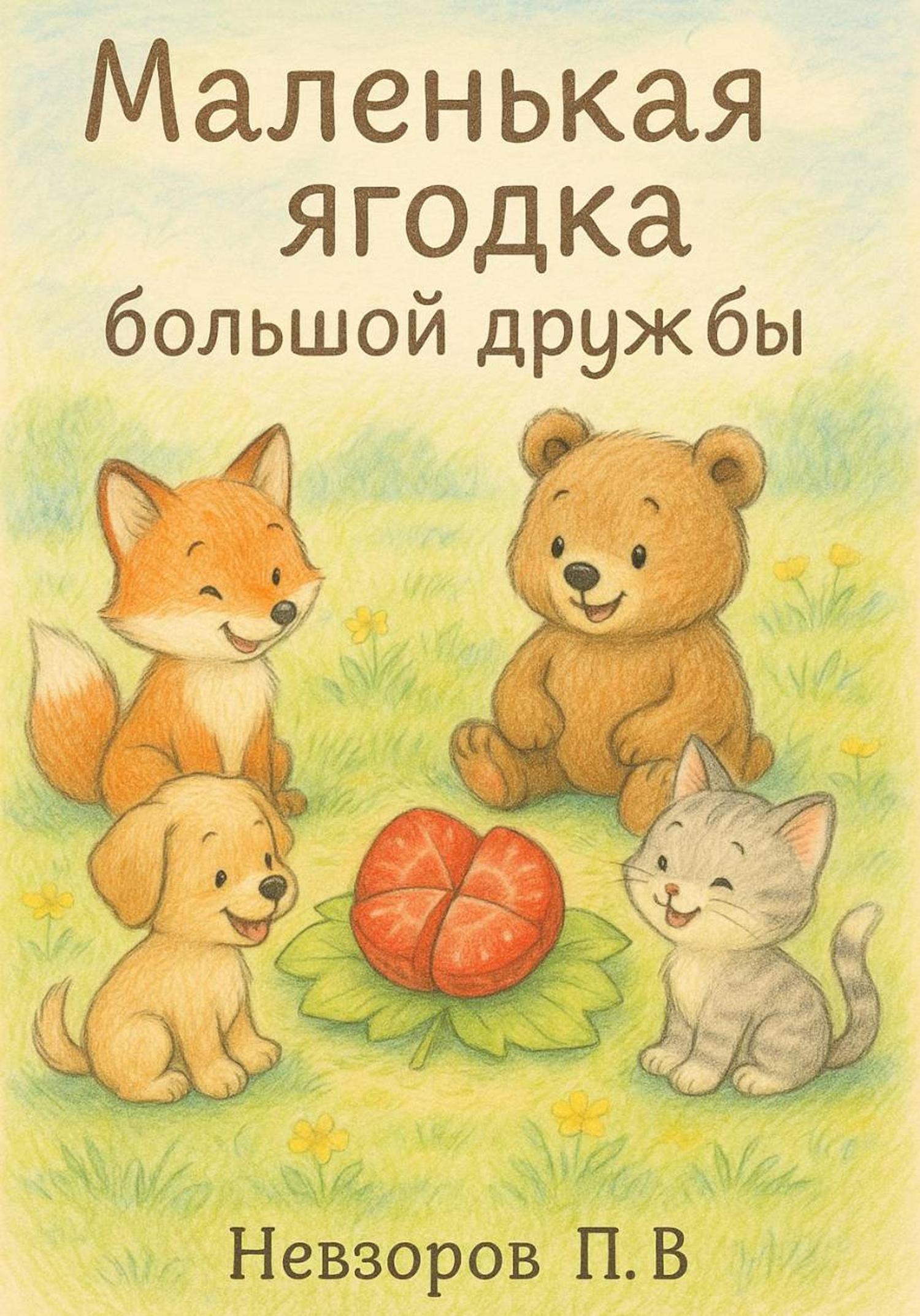 Обложка книги «Маленькая ягодка большой дружбы»