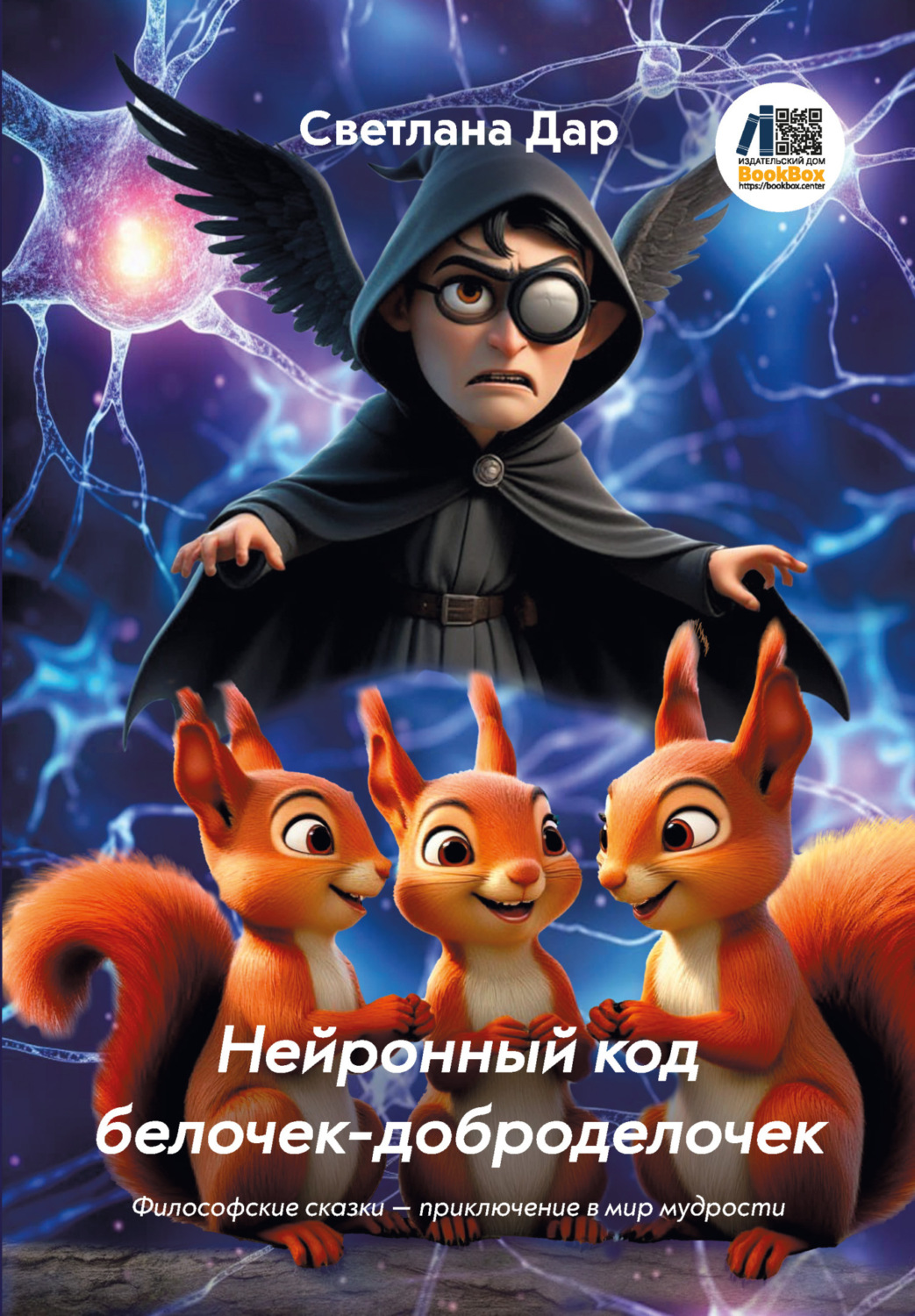 Обложка книги «Нейронный код белочек-доброделочек»