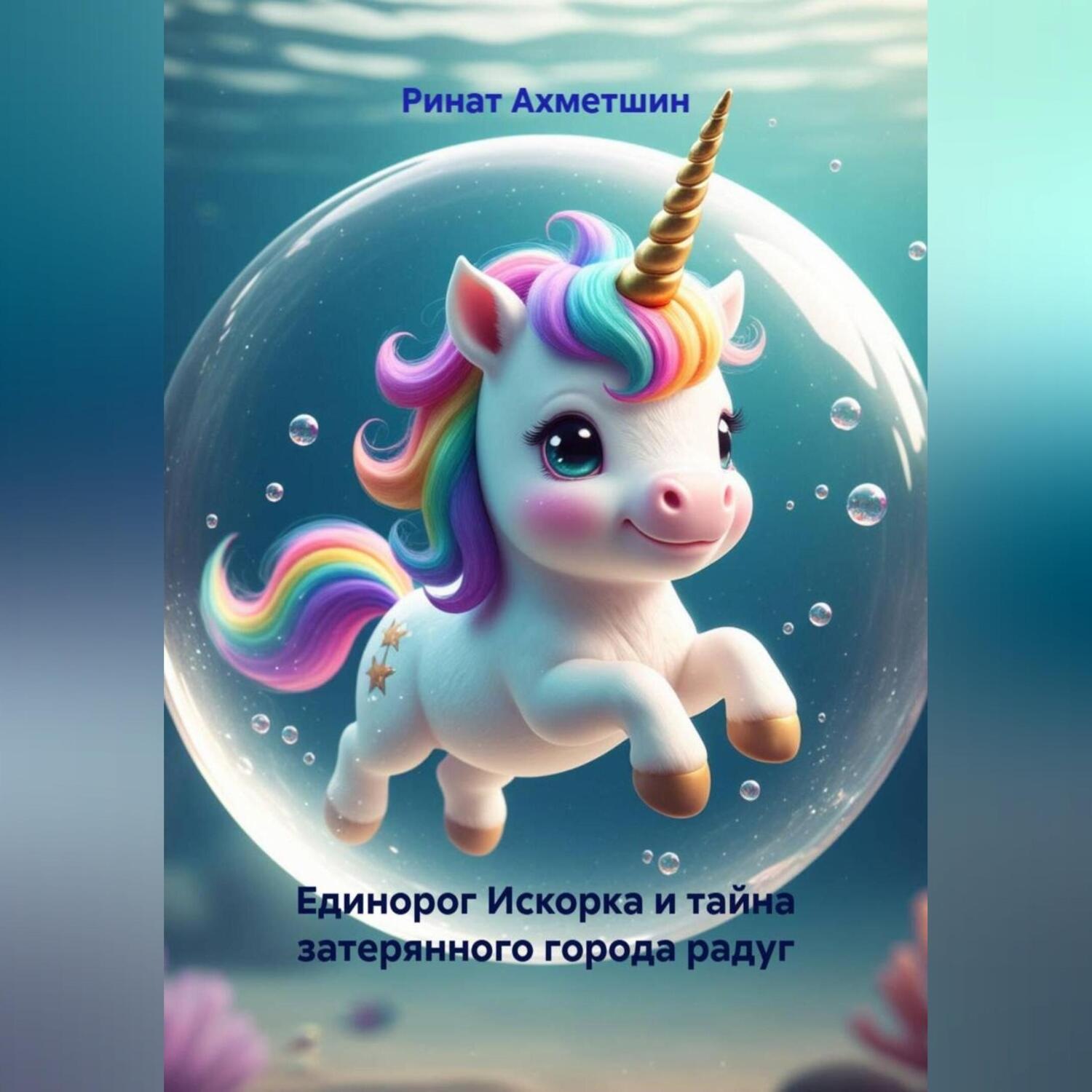 Обложка книги «Единорог Искорка и Тайна Затерянного Города Радуг»