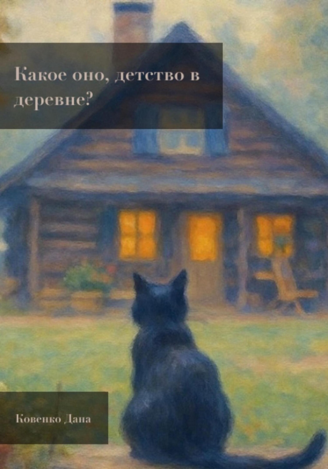 Обложка книги «Какое оно, детство в посёлке?»