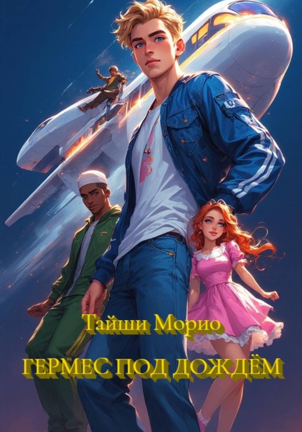 Обложка книги «Гермес Под Дождём»