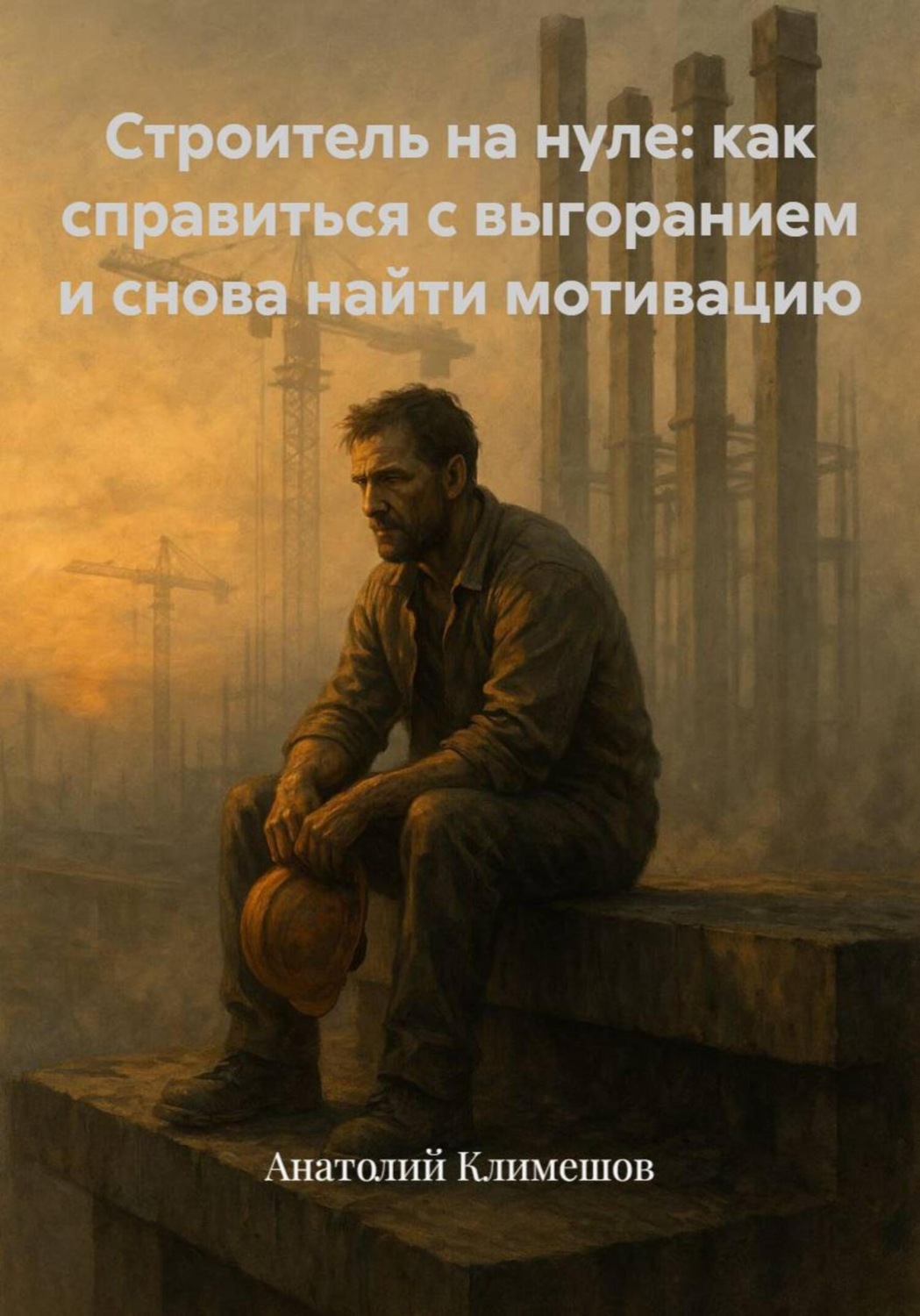 Обложка книги «Строитель на нуле: как справиться с выгоранием и снова найти мотивацию»