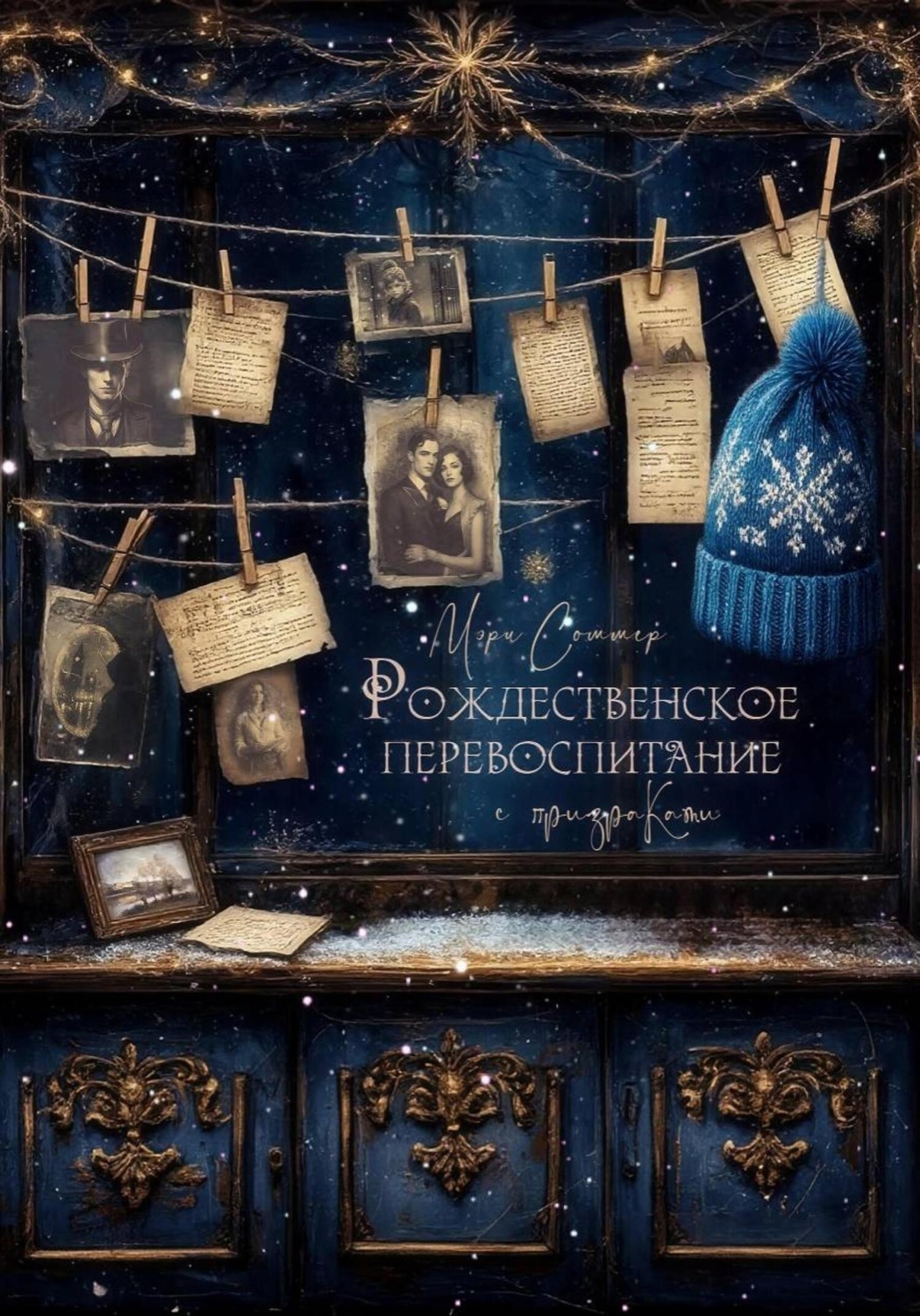 Обложка книги «Рождественское перевоспитание с призраками»