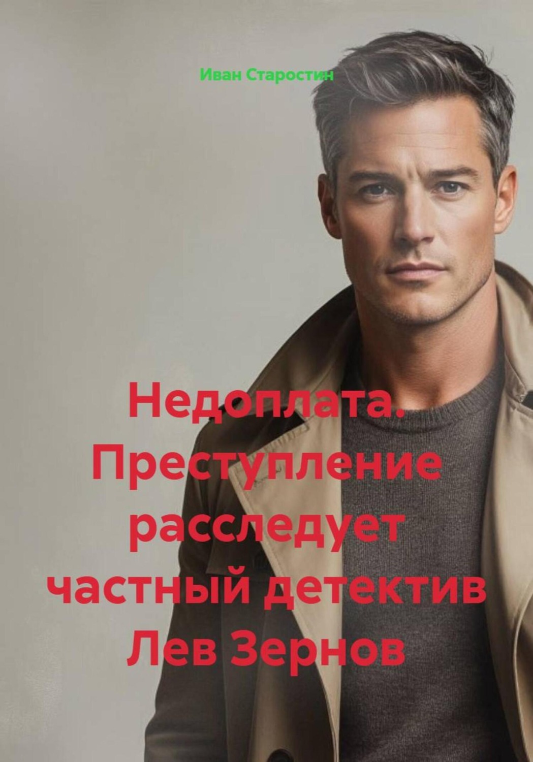 Обложка книги «Недоплата. Преступление расследует частный детектив Лев Зернов»