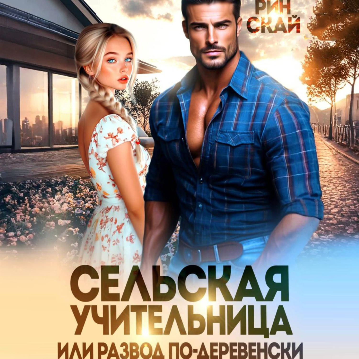 Обложка книги «Сельская учительница или развод по-деревенски»