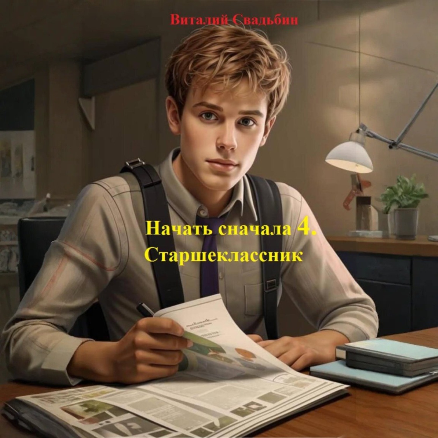 Обложка книги «Начать сначала 4. Старшеклассник»