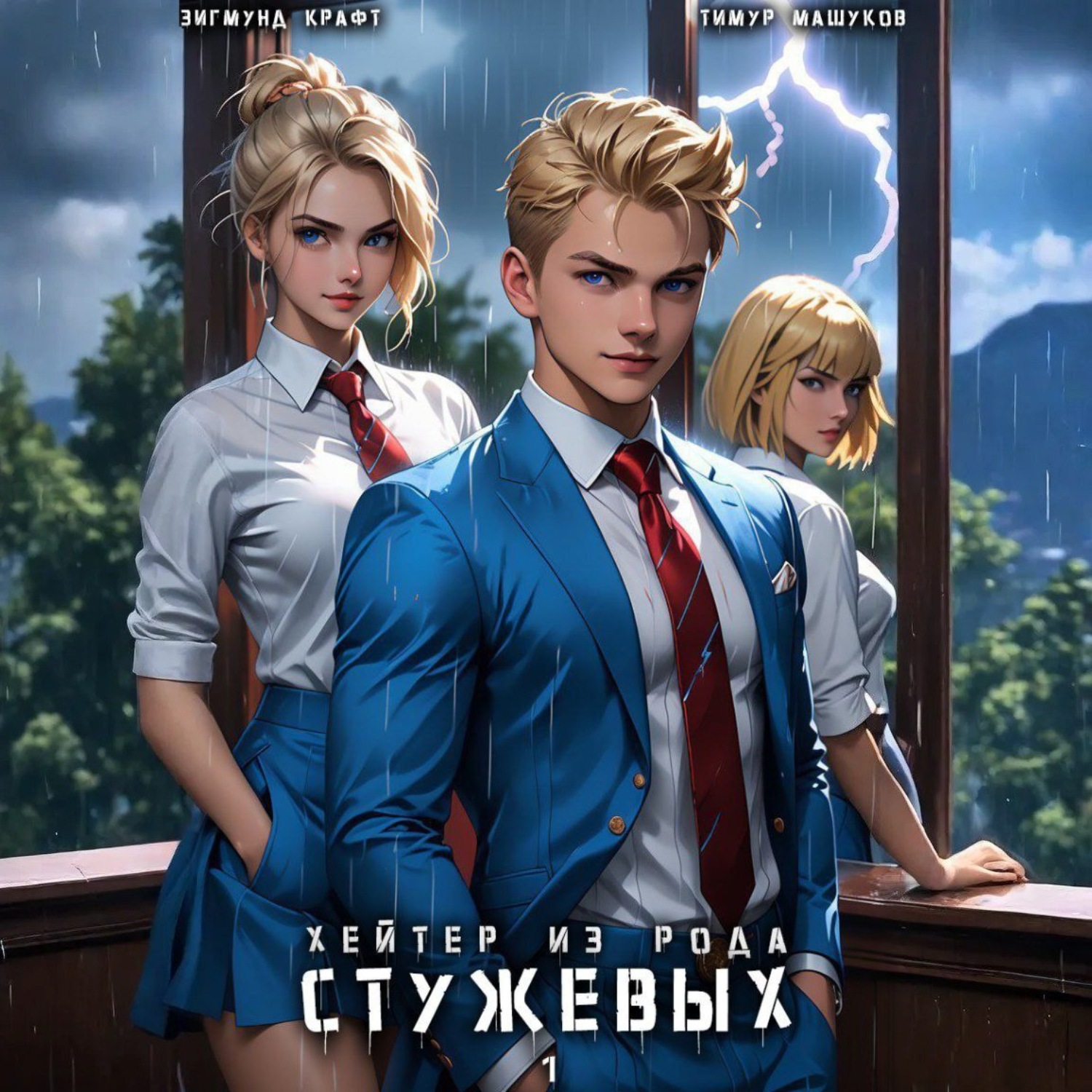 Обложка книги «Хейтер из рода Стужевых – 1»