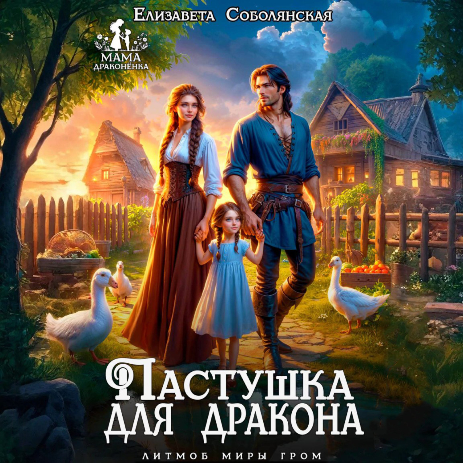 Обложка книги «Пастушка для дракона»