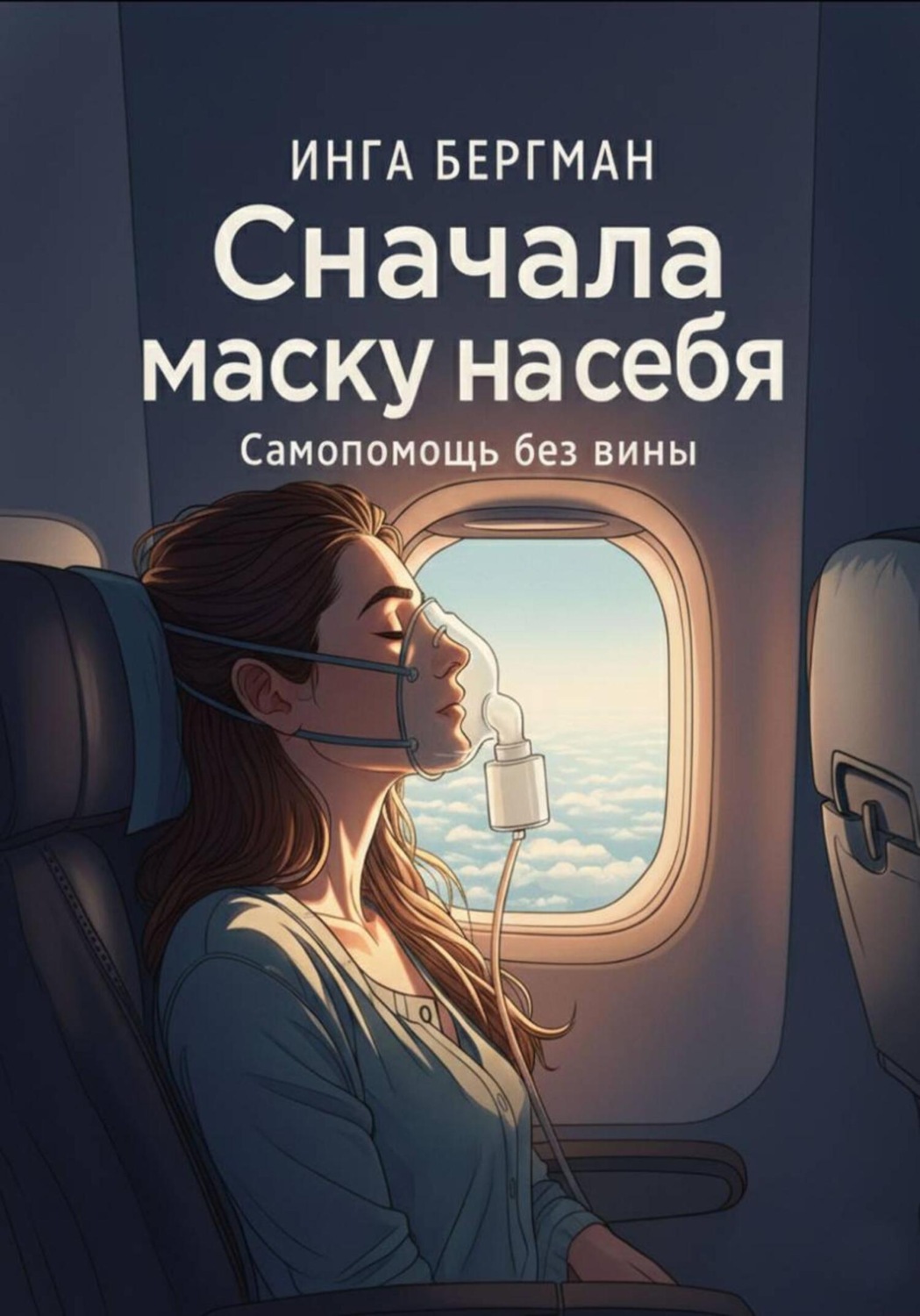 Обложка книги «Сначала маску на себя. Самопомощь без вины»