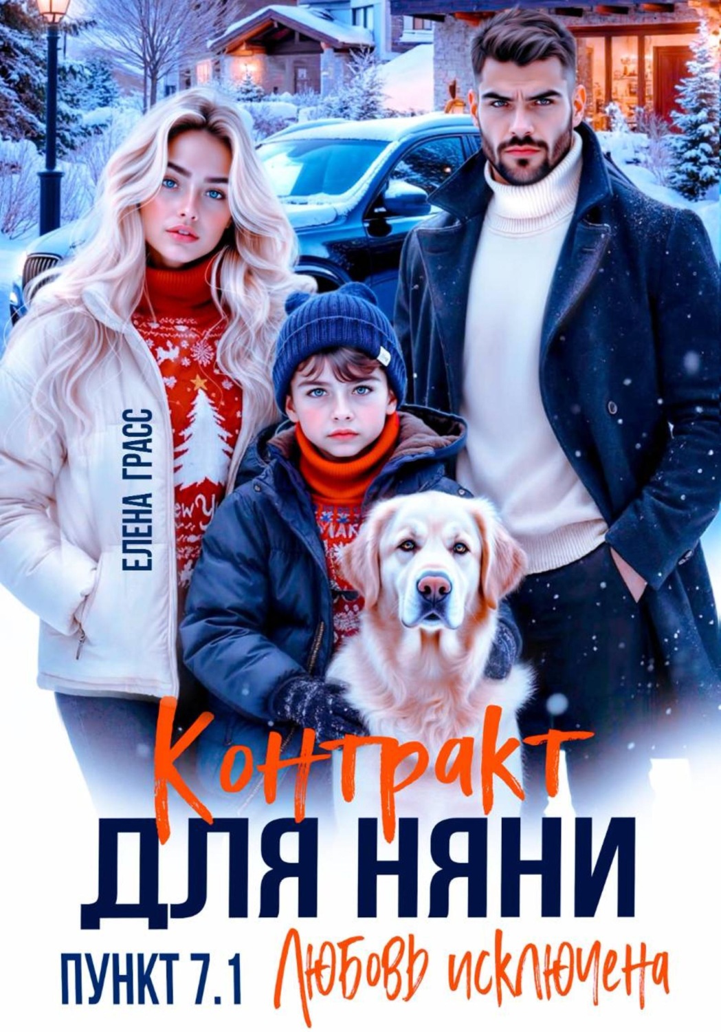 Обложка книги «Контракт для няни. Пункт 7.1. Любовь исключена»