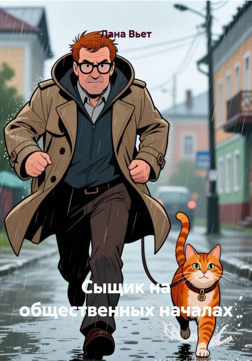 Обложка книги «Сыщик на общественных началах»