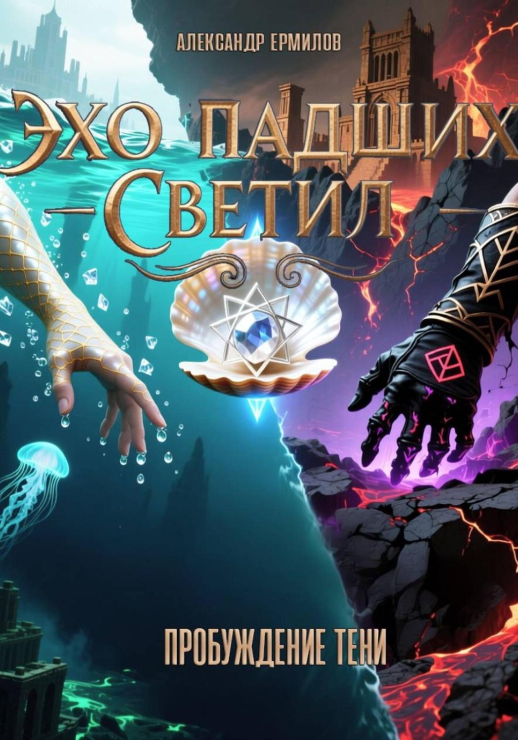 Обложка книги ««Эхо Падших Светил» Книга Первая: Пробуждение Тени (часть 2)»