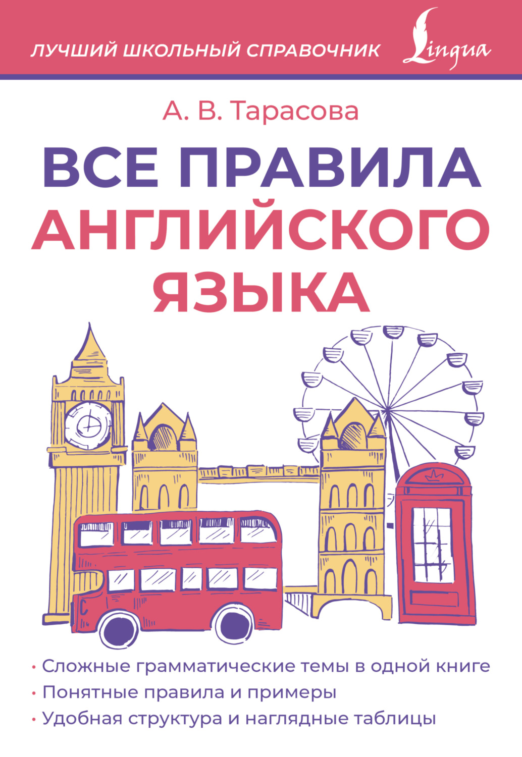 Обложка книги «Все правила английского языка»