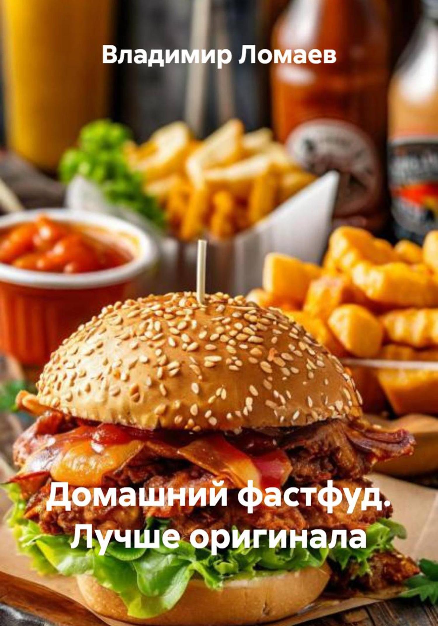 Обложка книги «Домашний фастфуд. Лучше оригинала»