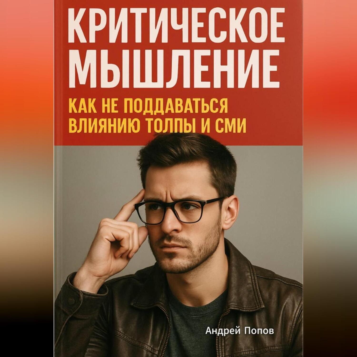 Обложка книги «Критическое мышление: как не поддаваться влиянию толпы и СМИ»