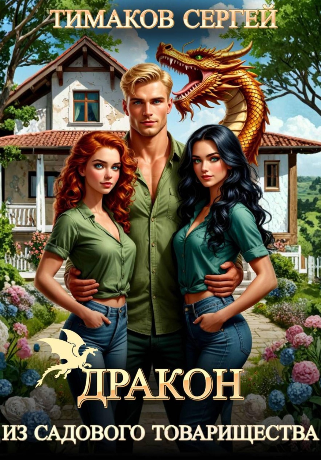 Обложка книги «Дракон из садового товарищества»