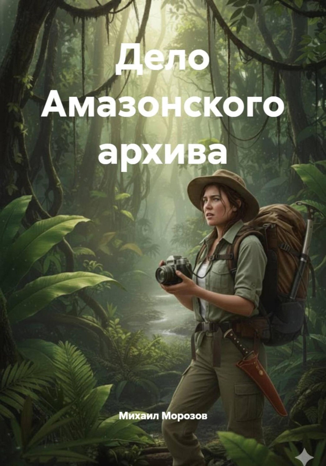 Обложка книги «Дело Амазонского архива»