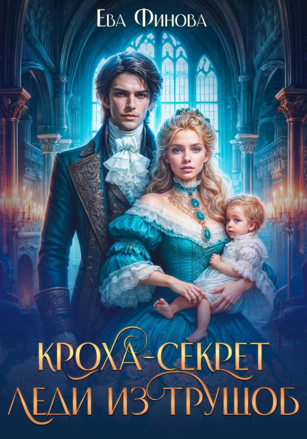 Обложка книги «Кроха-секрет леди из трущоб»