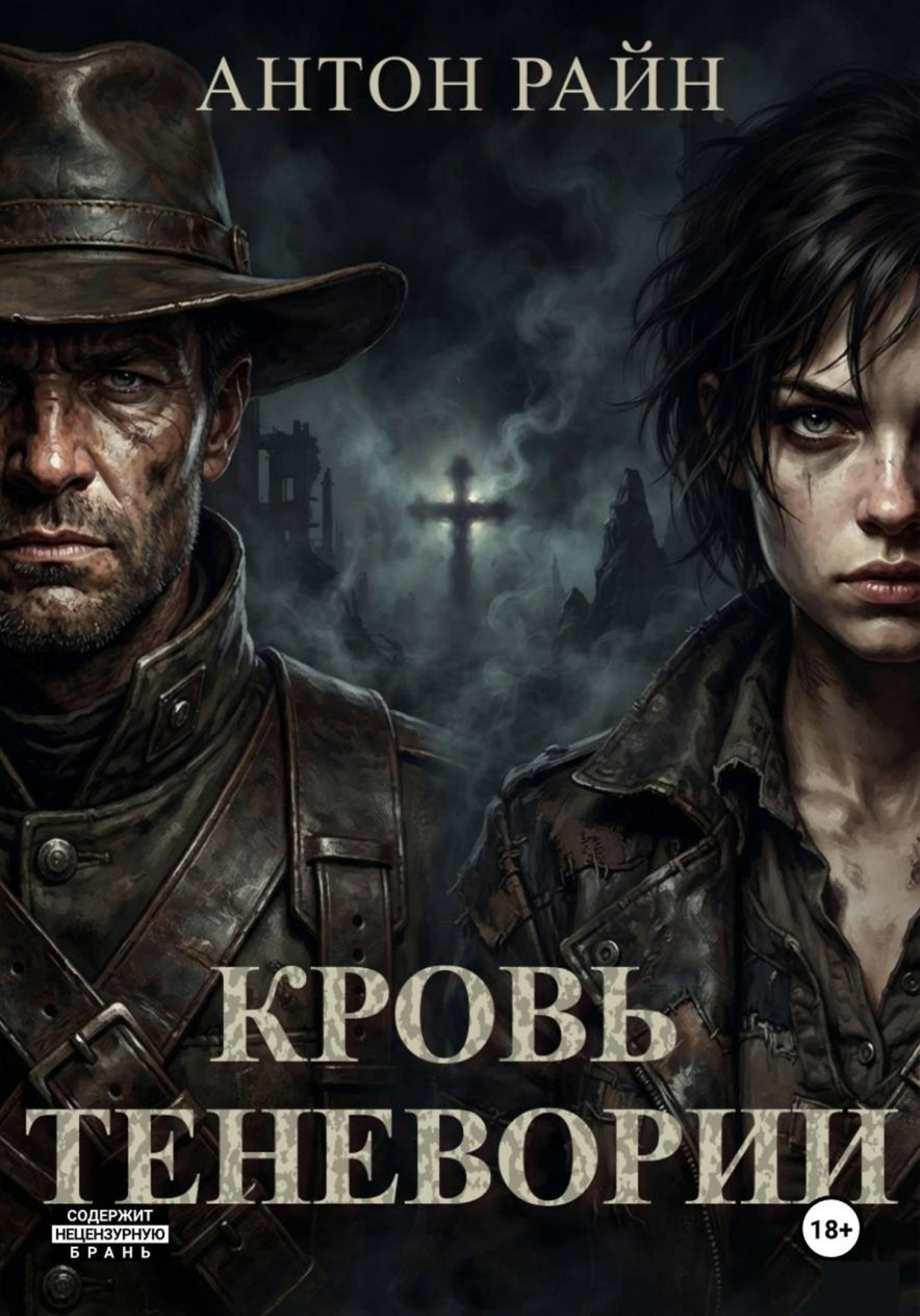 Обложка книги «Кровь Теневории. Хроники серых клинков»