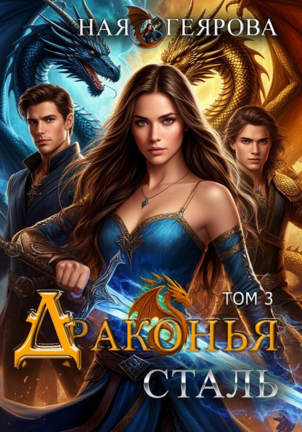 Обложка книги «Драконья сталь. Том 3»