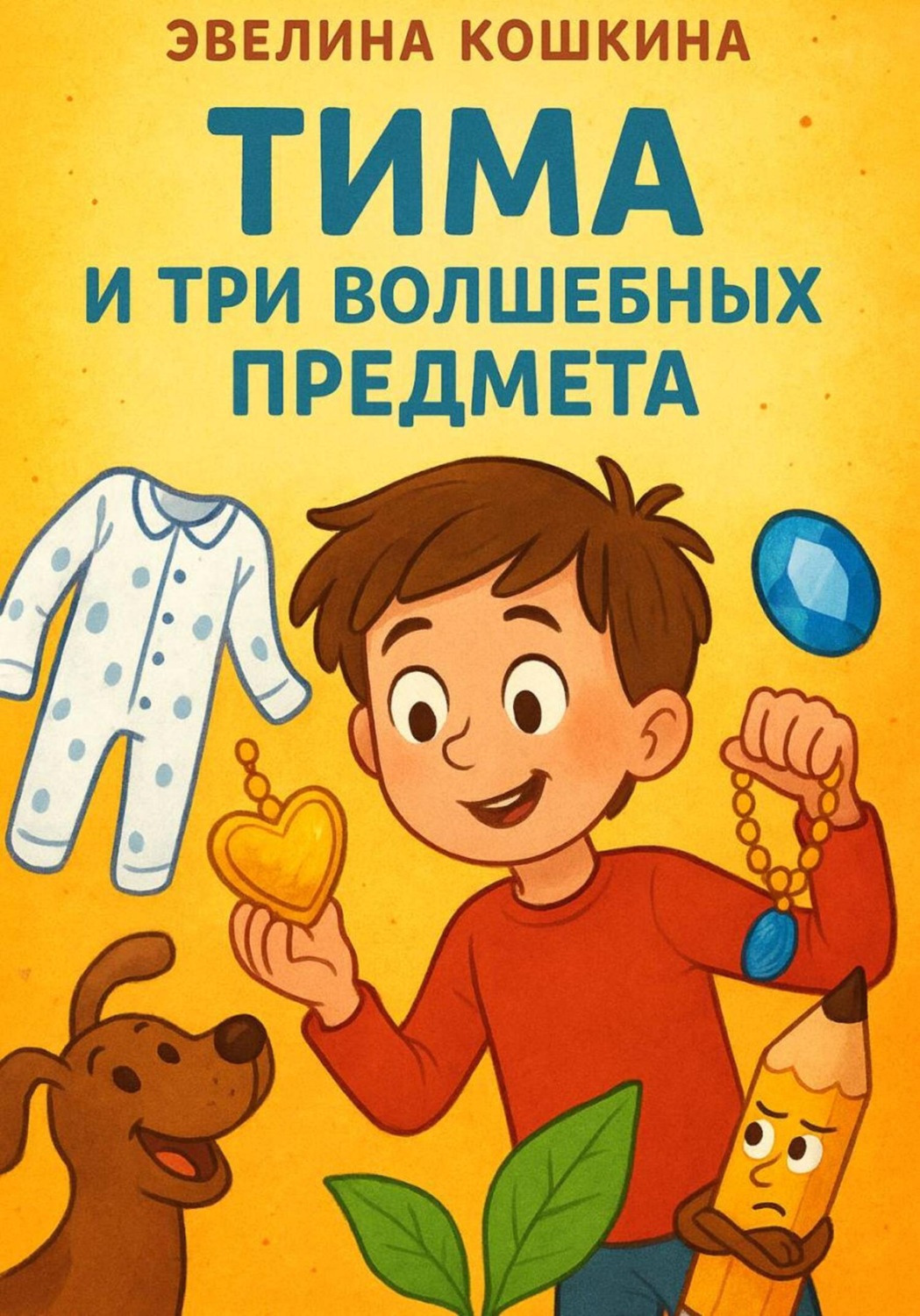 Обложка книги «Тима и три волшебных предмета»