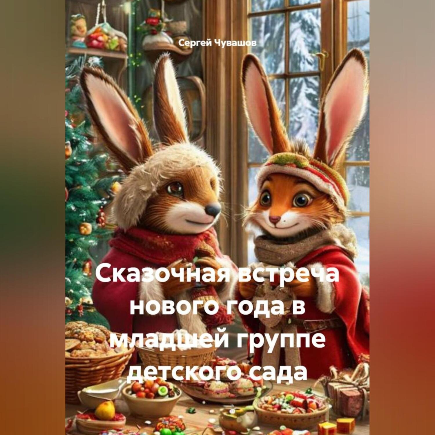 Обложка книги «Сказочная встреча нового года в младшей группе детского сада»