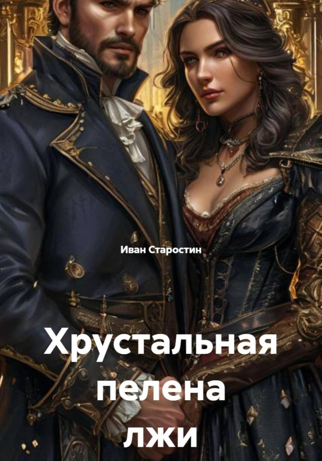 Обложка книги «Хрустальная пелена лжи»