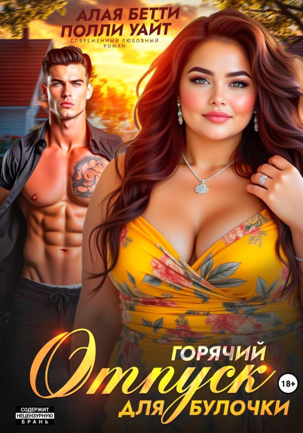 Обложка книги «Горячий отпуск для булочки»
