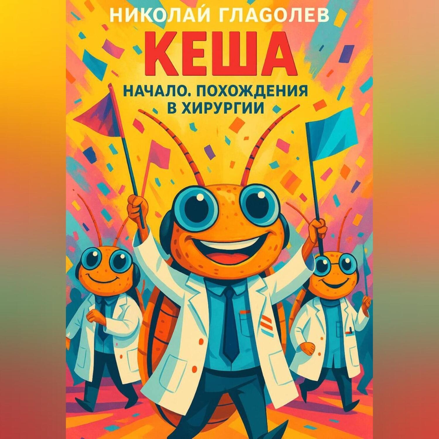 Обложка книги «Кеша. Начало. Похождения в хирургии»