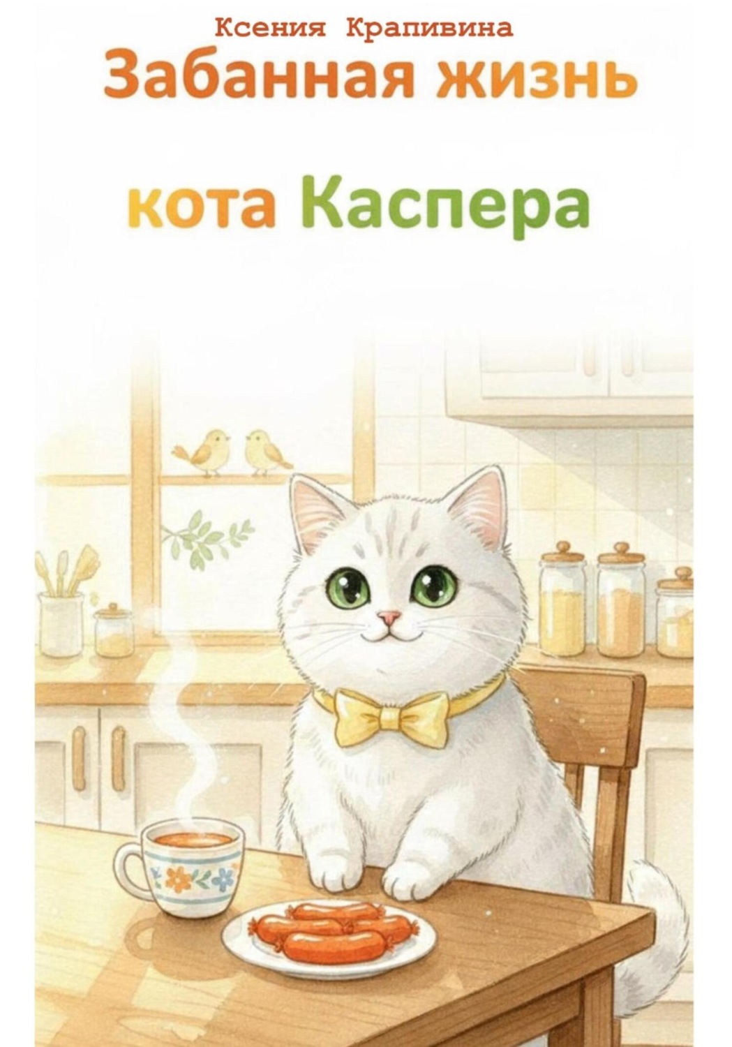 Обложка книги «Забавная жизнь кота Каспера»