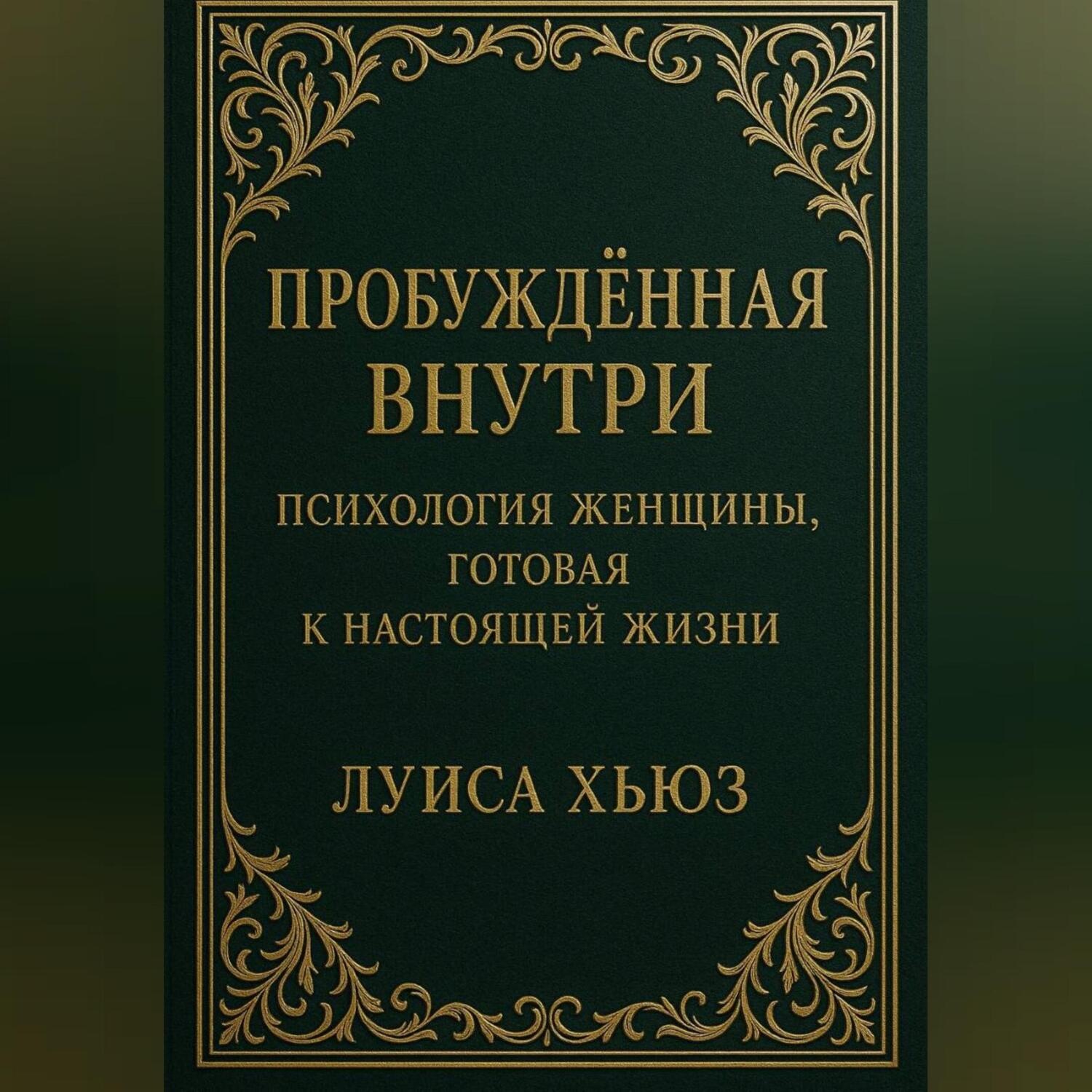 Обложка книги «Пробуждённая внутри. Психология женщины, готовая к настоящей жизни»