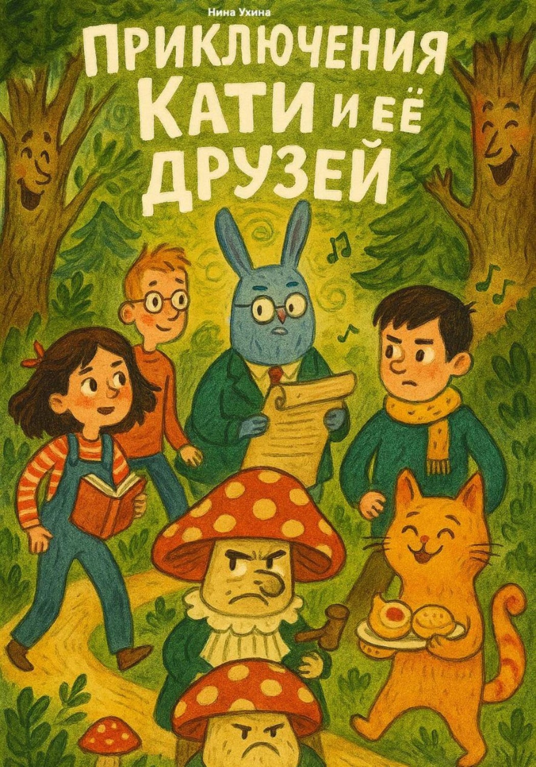 Обложка книги «Приключения Кати и ее друзей»