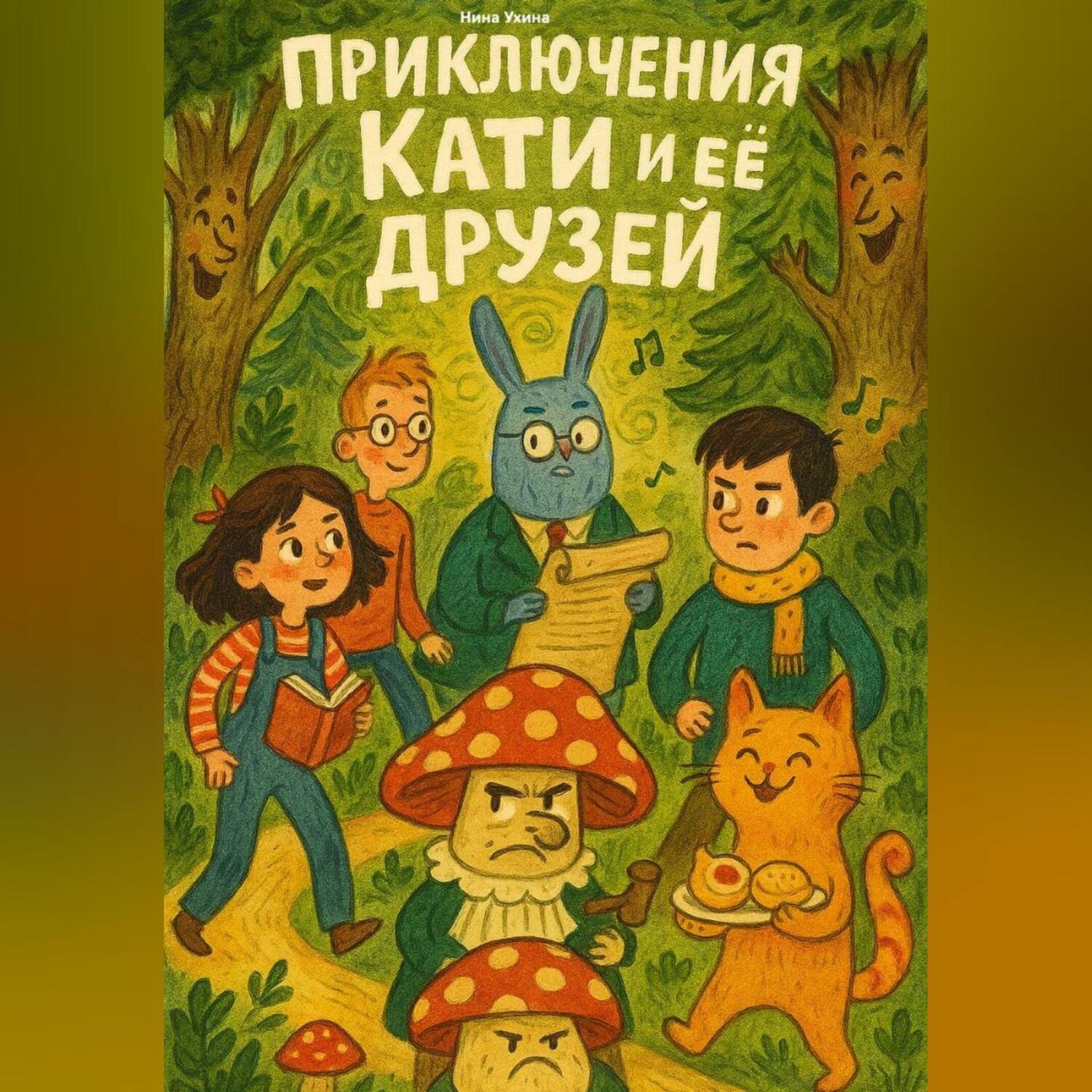 Обложка книги «Приключения Кати и ее друзей»